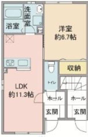 スウィートヒルズの物件間取画像